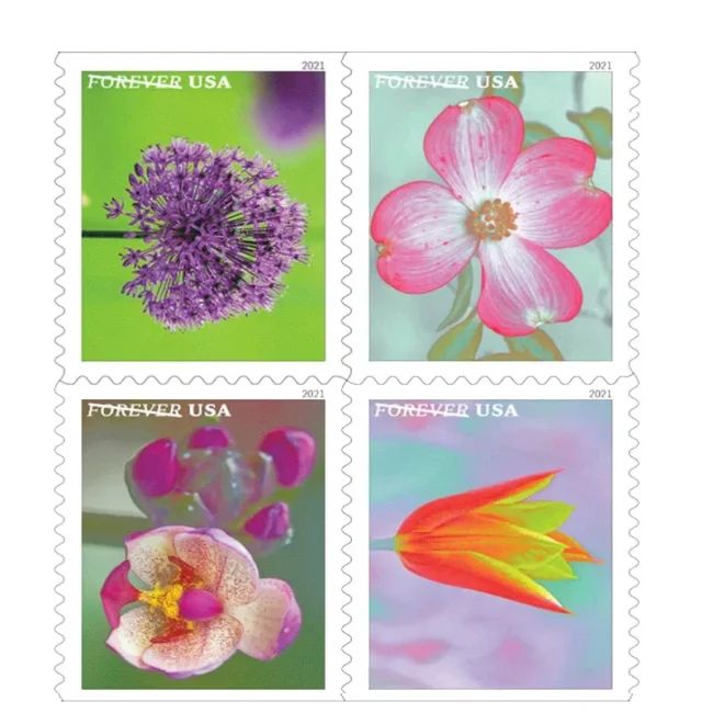 2021  USPS Garden Beauty Forever Postage Stamps