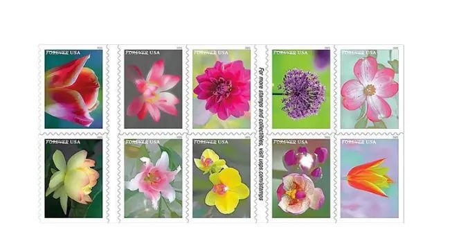 2021  USPS Garden Beauty Forever Postage Stamps
