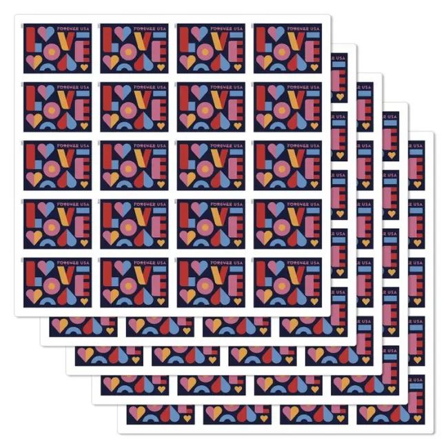 2021  USPS Love Forever Stamps