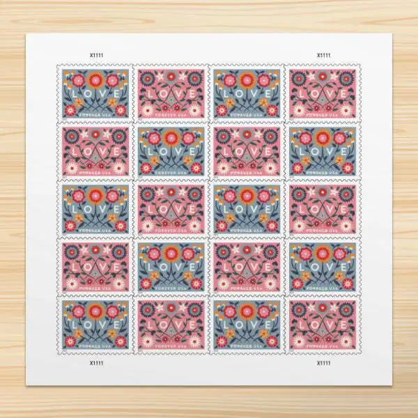 2022 Love Forever Stamps