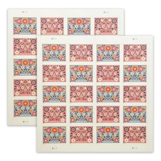 2022 Love Forever Stamps