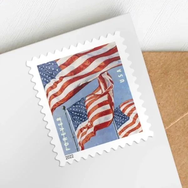 2022 USPS American Flag Forever Stamps