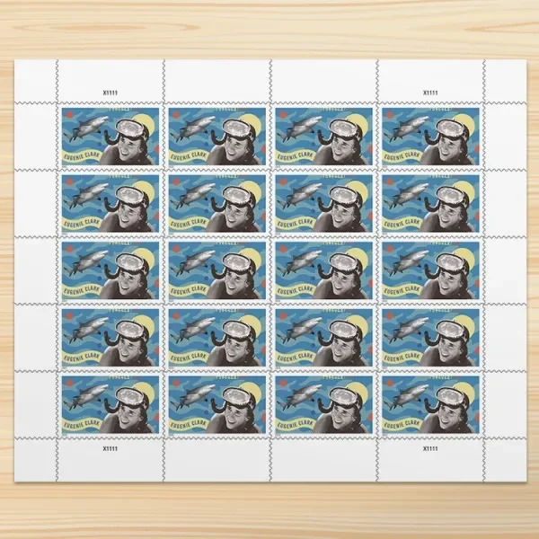 2022 USPS Eugenie Clark Postage Stamps