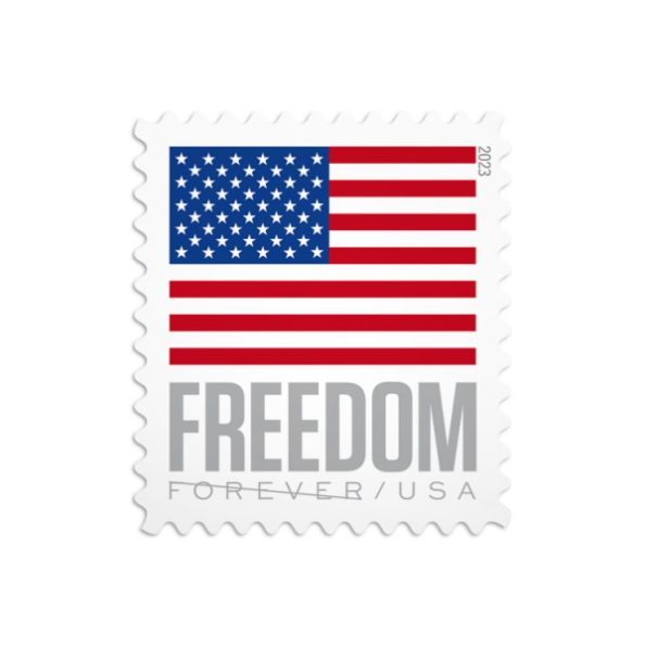 2023 US  Flags  Forever Stamps  Freedom Rolls