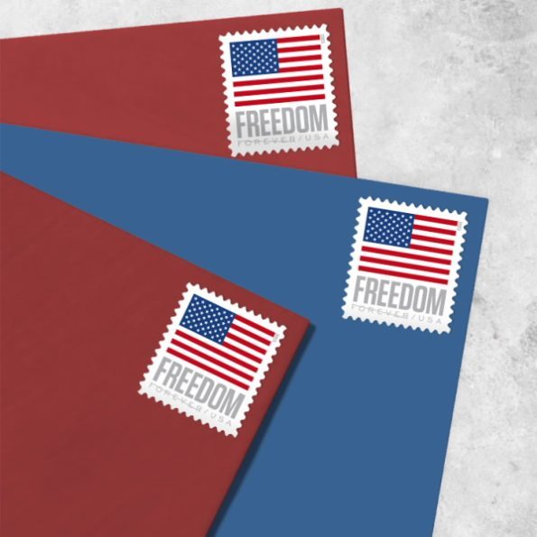 2023 US  Flags  Forever Stamps  Freedom Rolls