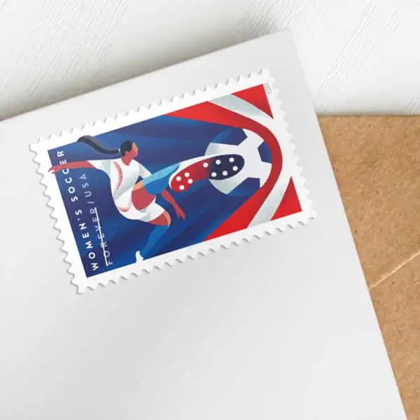 2023 US Womens Soccer Forever Stamps