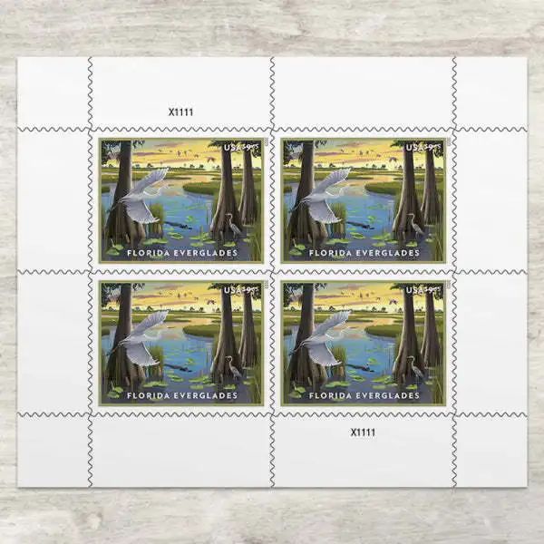 2023 USA Florida Everglades Priority Mail Stamps
