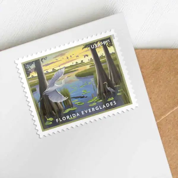 2023 USA Florida Everglades Priority Mail Stamps