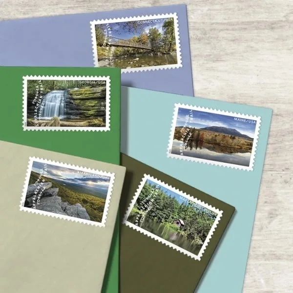 2024 Shaker Design Forever Stamps, Sheet of 12Forever |Multiple Stamp Designs