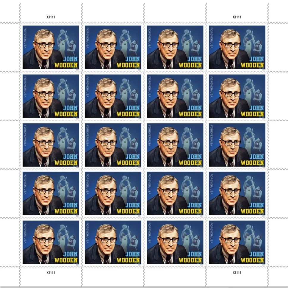2024 U.S Forever Stamps - John Wooden