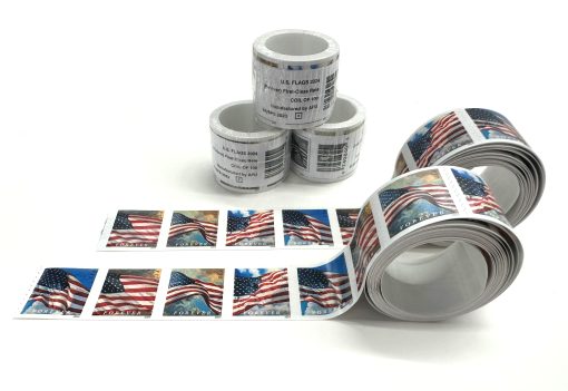 2024 USPS Forever American Flag Stamps Rolls