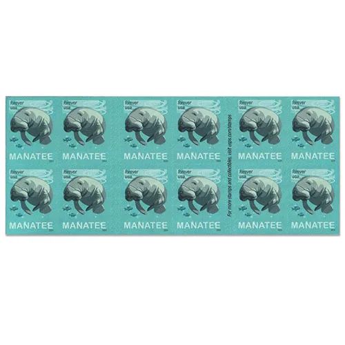 2024 USPS Save Manatees Forever Stamps