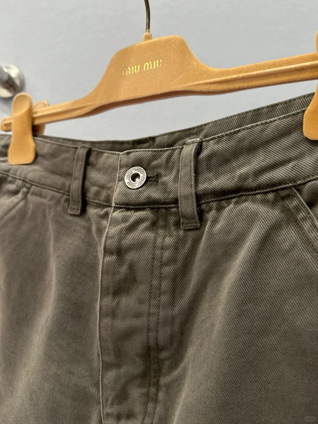 MIU Straight Leg Work Pants