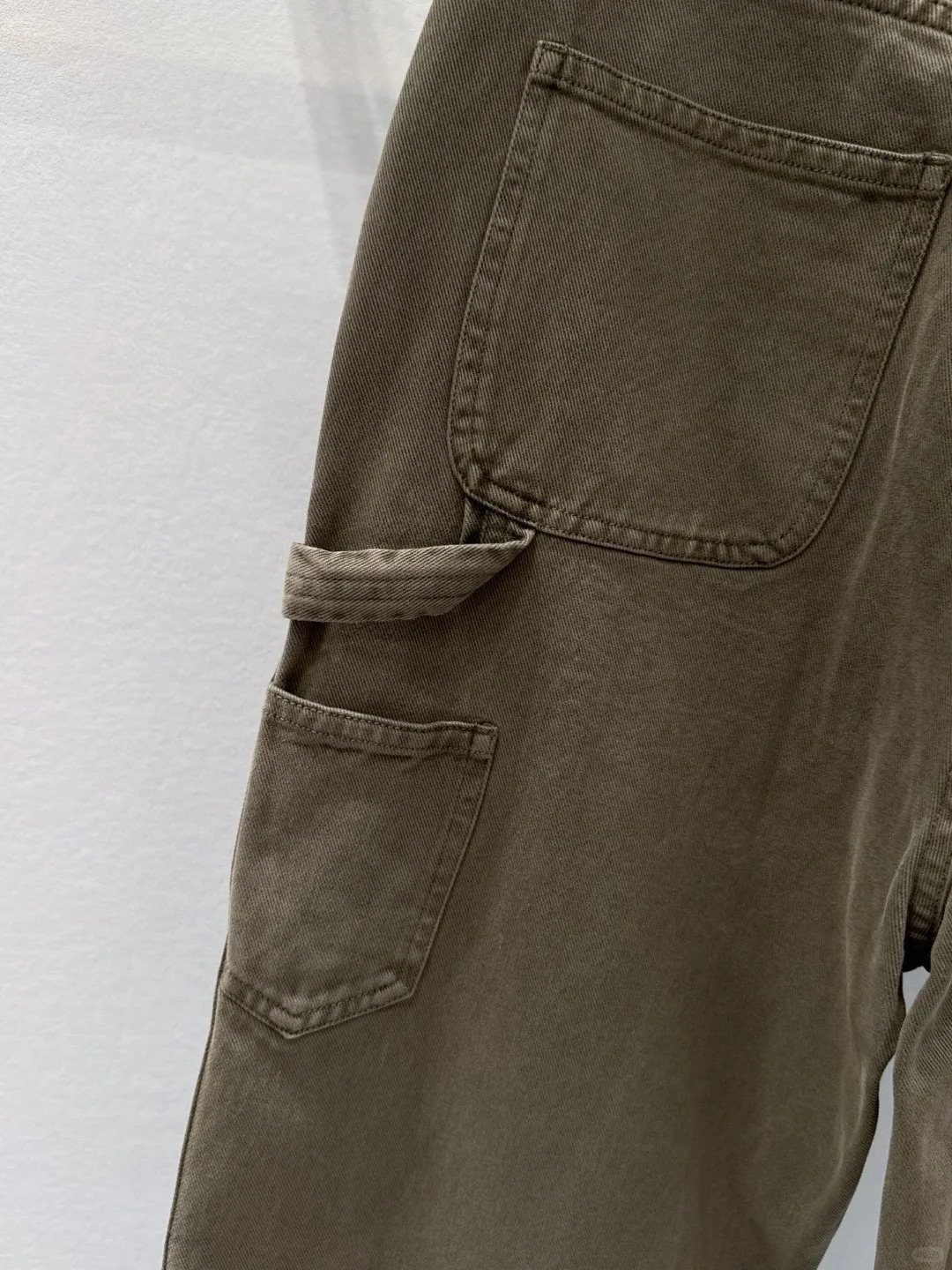 MIU Straight Leg Work Pants