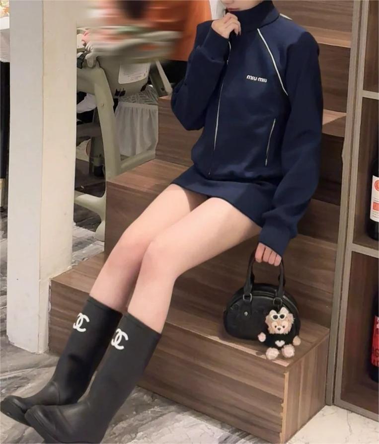 MIU25SS new zipper jacket