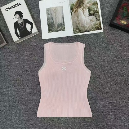CC Embroidered Logo Knit Tank