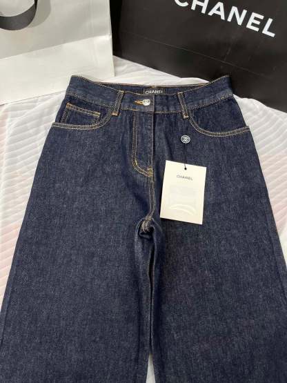 CHNEL DARK denim jeans
