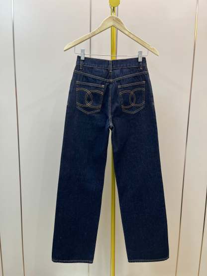 CHNEL DARK denim jeans