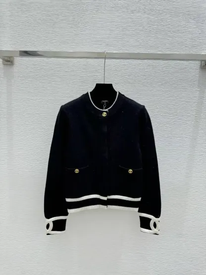 CC 26S Iconic Logo Cuff Cardigan