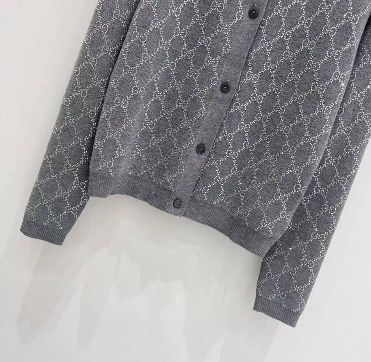 GG Hot stamping knitted cardigan