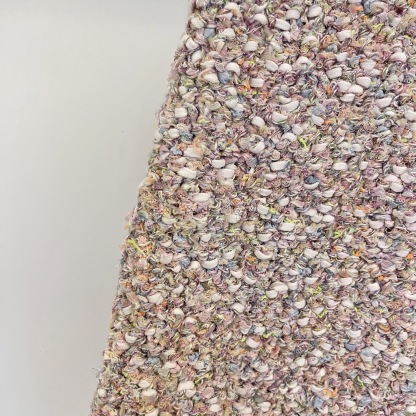 CC 25SS Half skirt woven with rhinestones