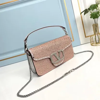 Ladies New High-looking Rhinestone Chain Bag