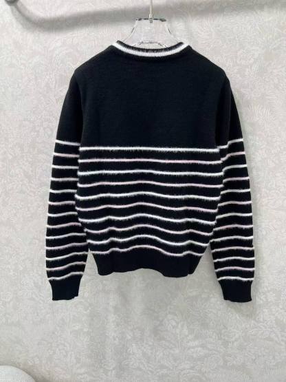 CC 25SS Striped pullover long sleeved sweater
