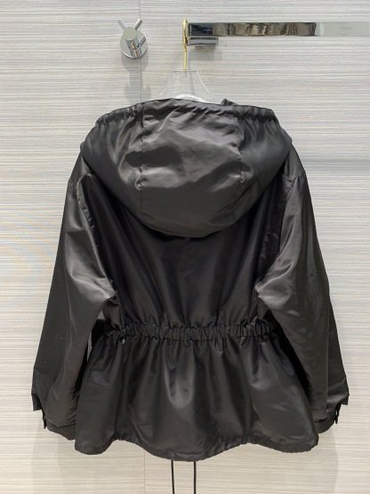 PP Large pocket waist cinching jacket jacket