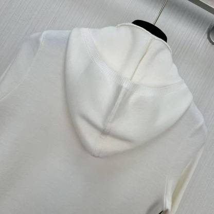 CC 25Ski series hooded knitted zipper jacket