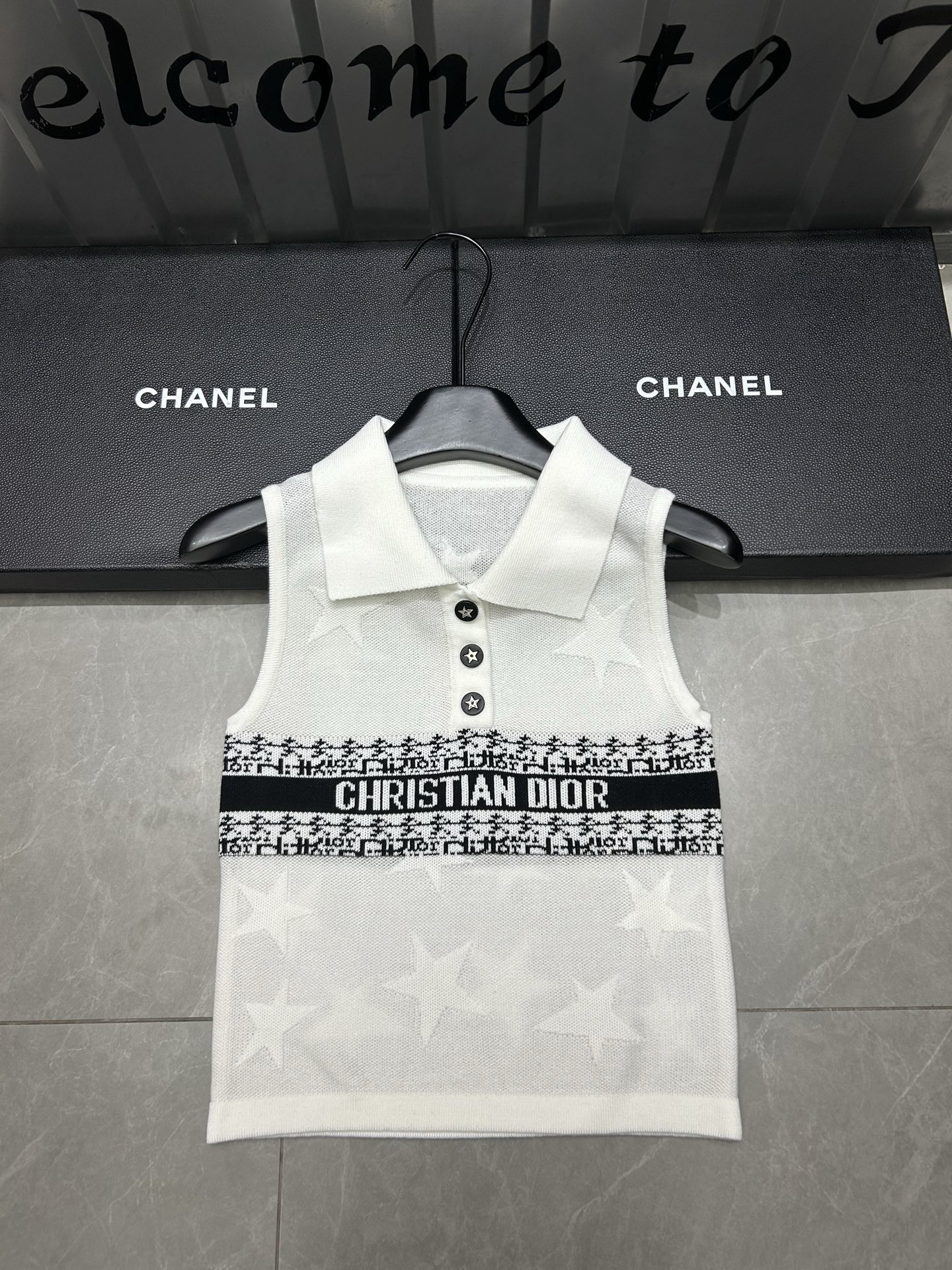 DIA 25SS Dark knit polo