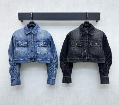 DIA 25SS Short silhouette denim jacket