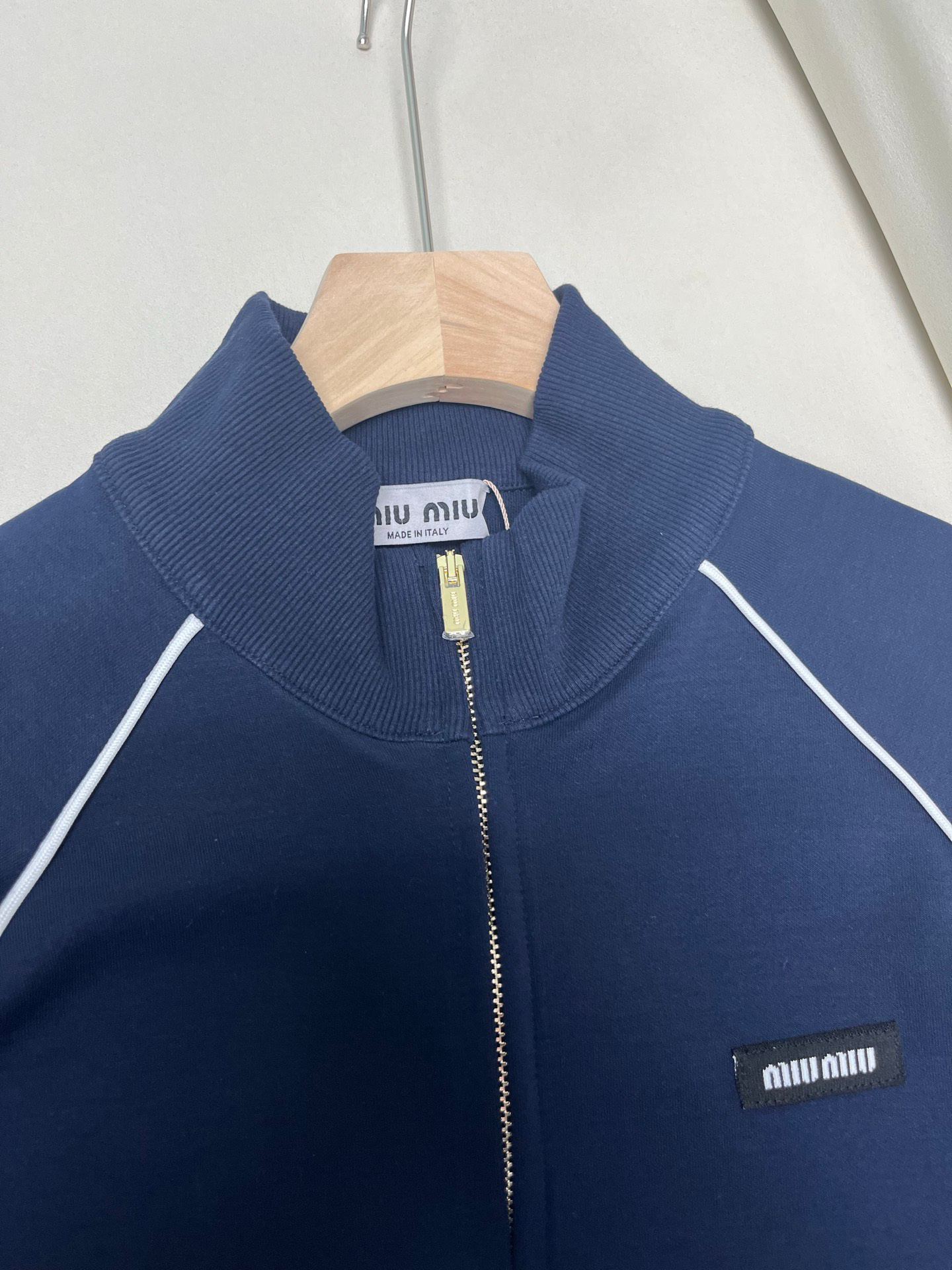 MIU25SS new zipper jacket