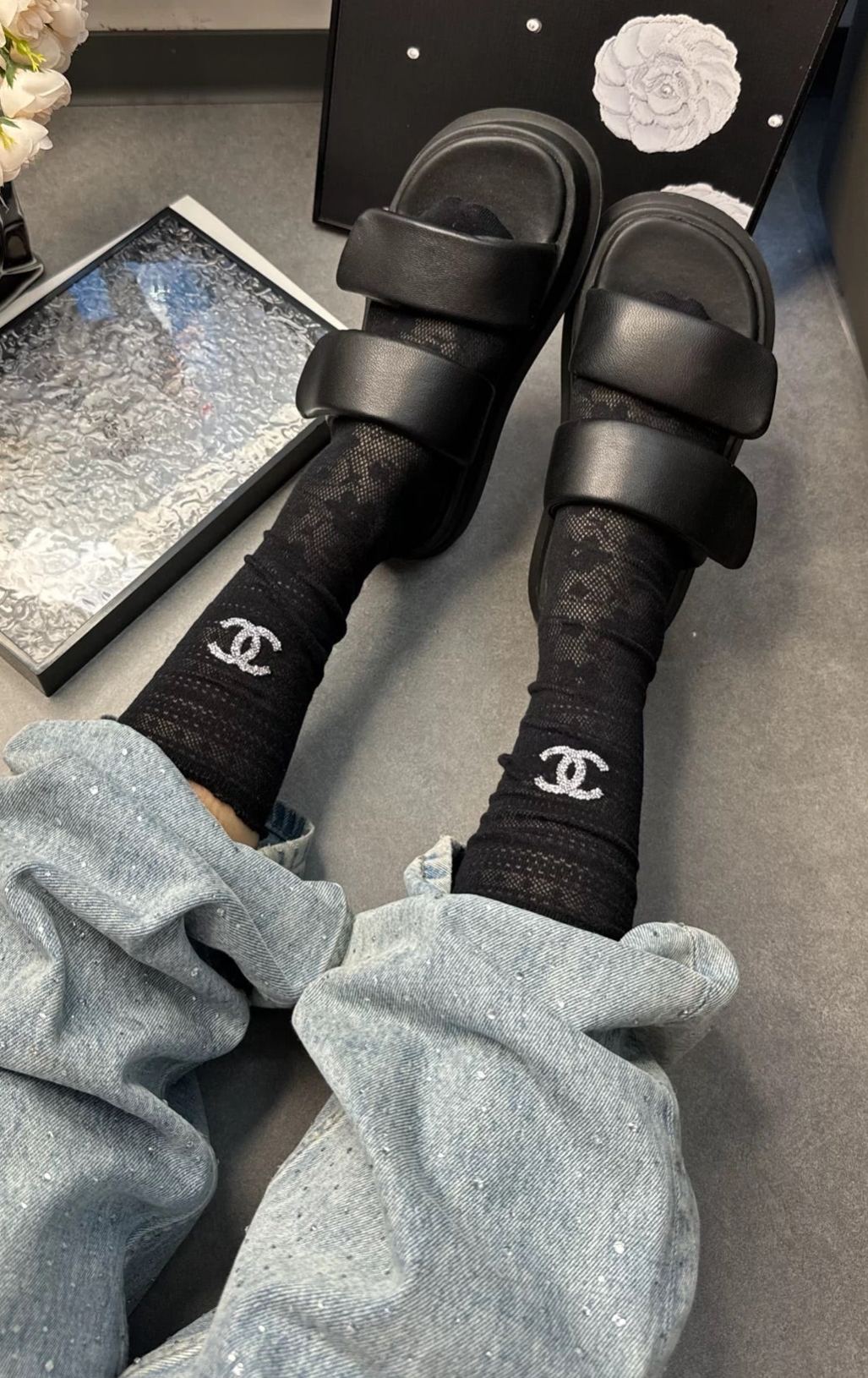 lace socks