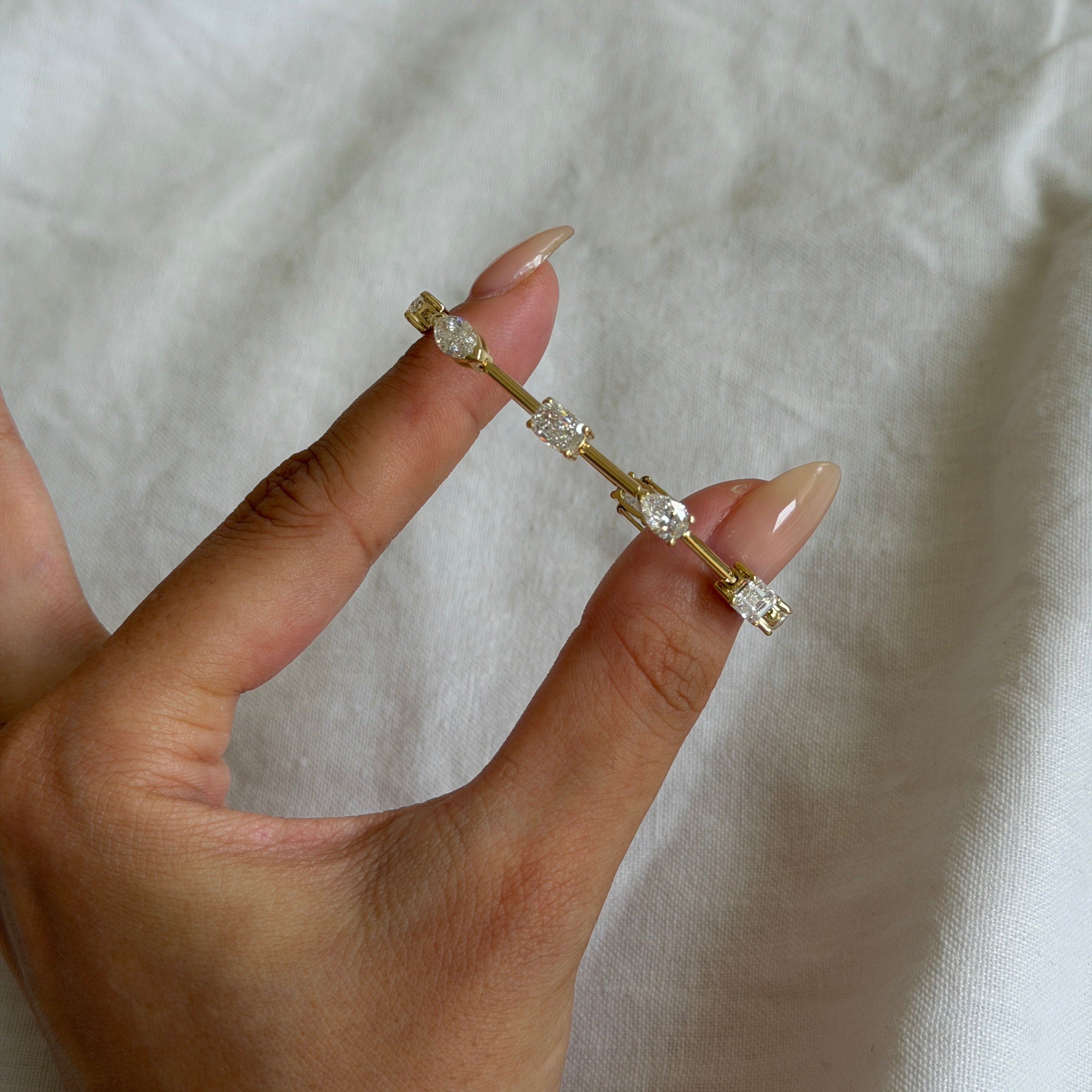 10 Pcs Fancy Shape Tennis Bracelet