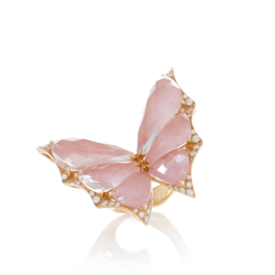 Winged Wonder 18K Cocktail Ring