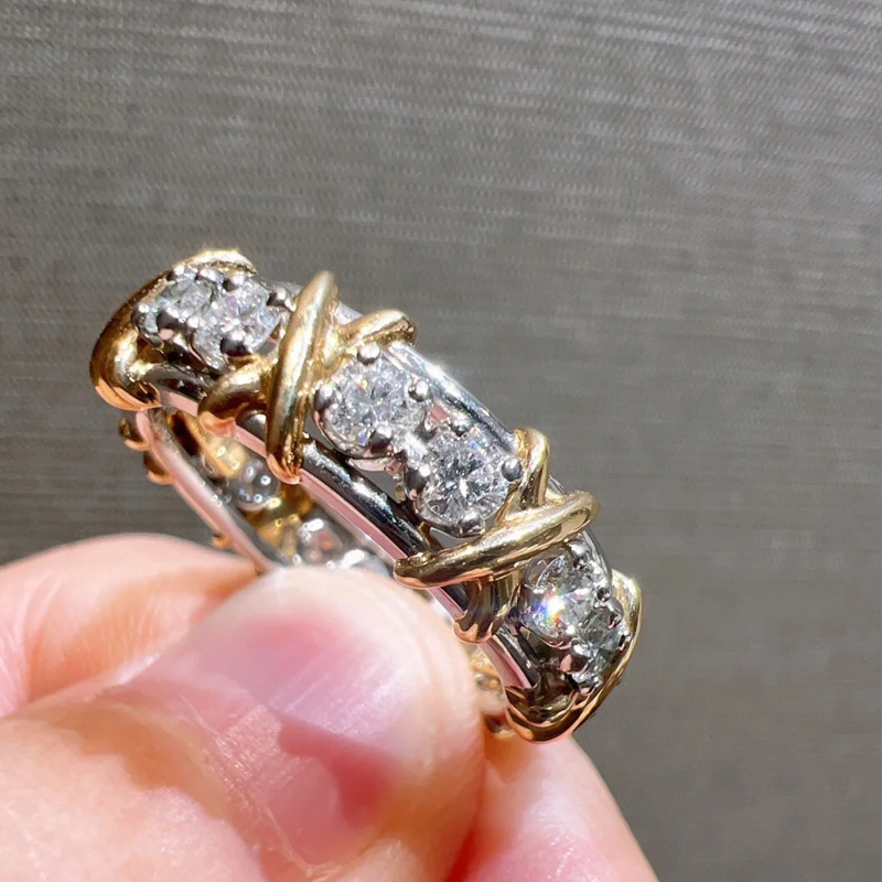 Luxury 16-Stone Ring For Women