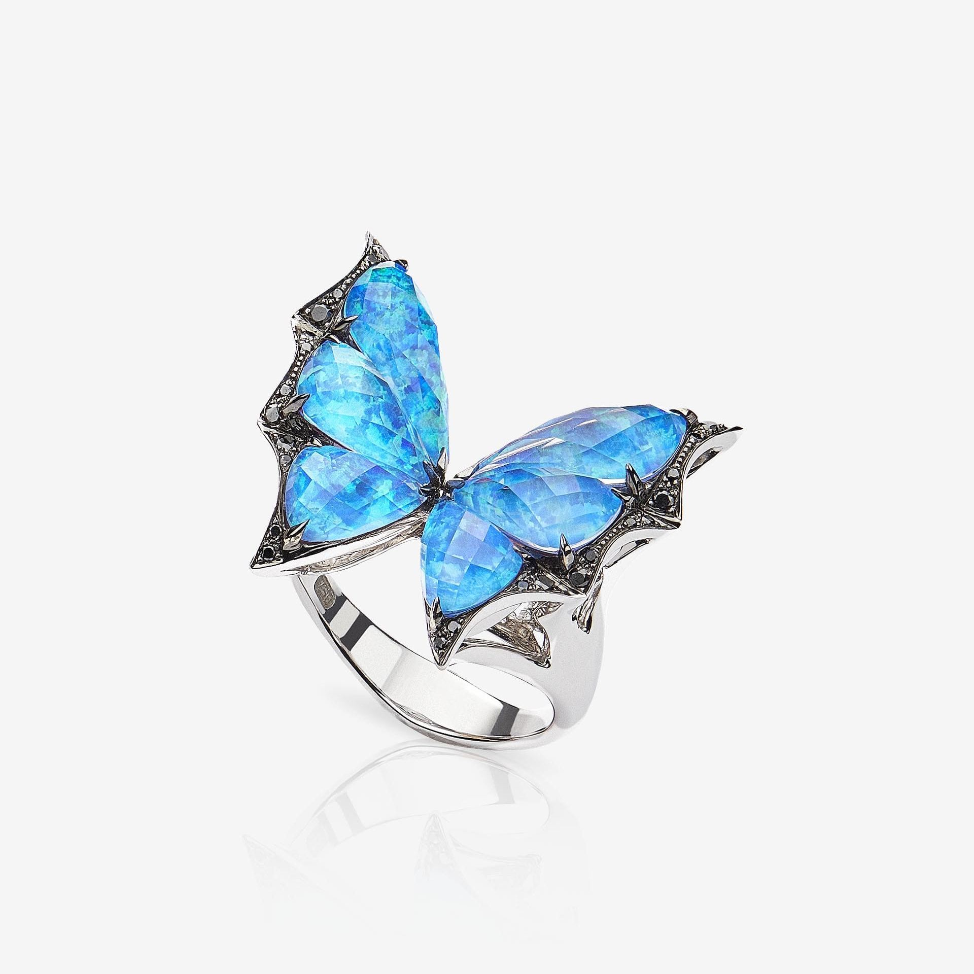 Winged Wonder 18K Cocktail Ring