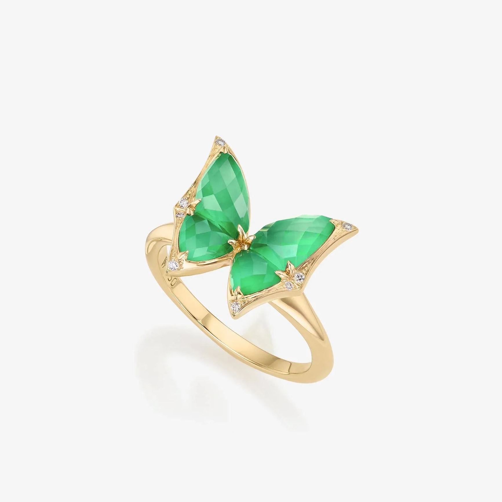 Winged Wonder 18K Cocktail Ring
