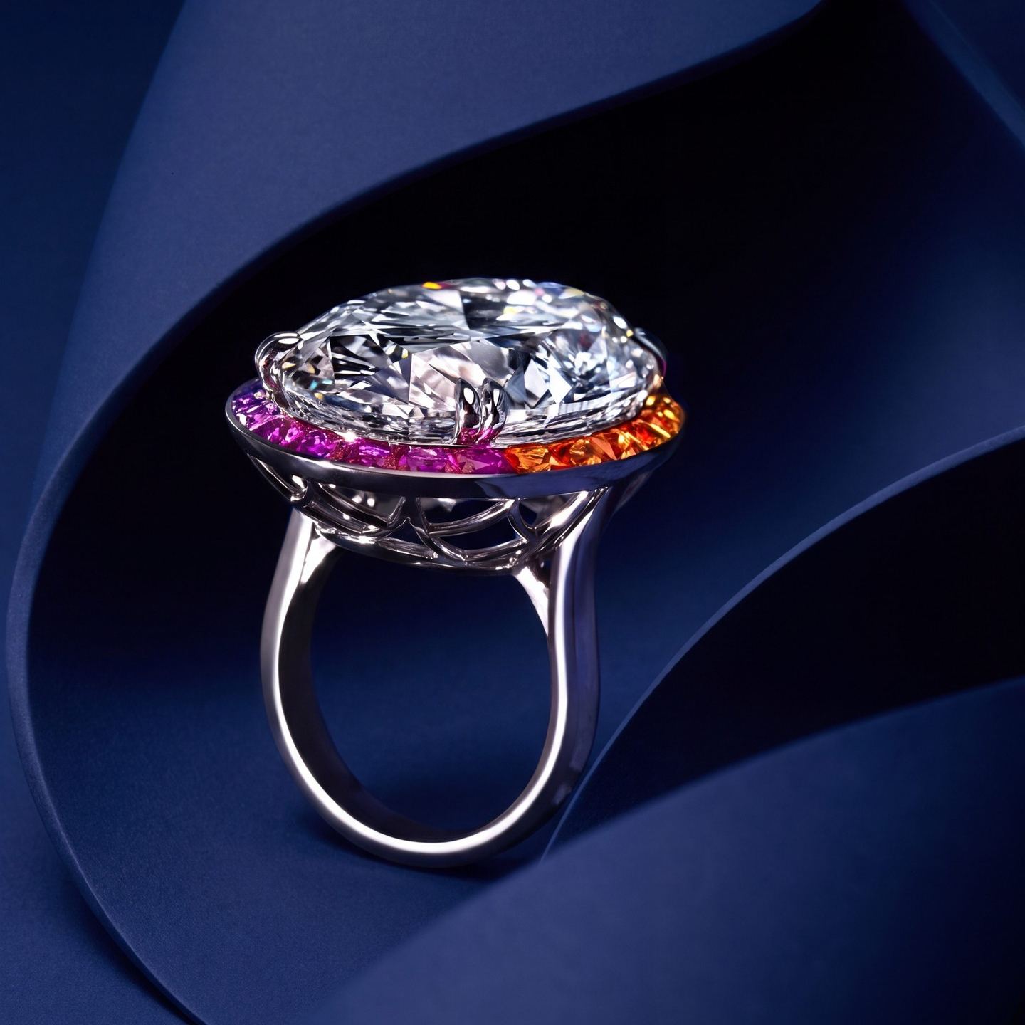[Copy]1.8ct Pigeon Blood Ruby Rose Gold Ring