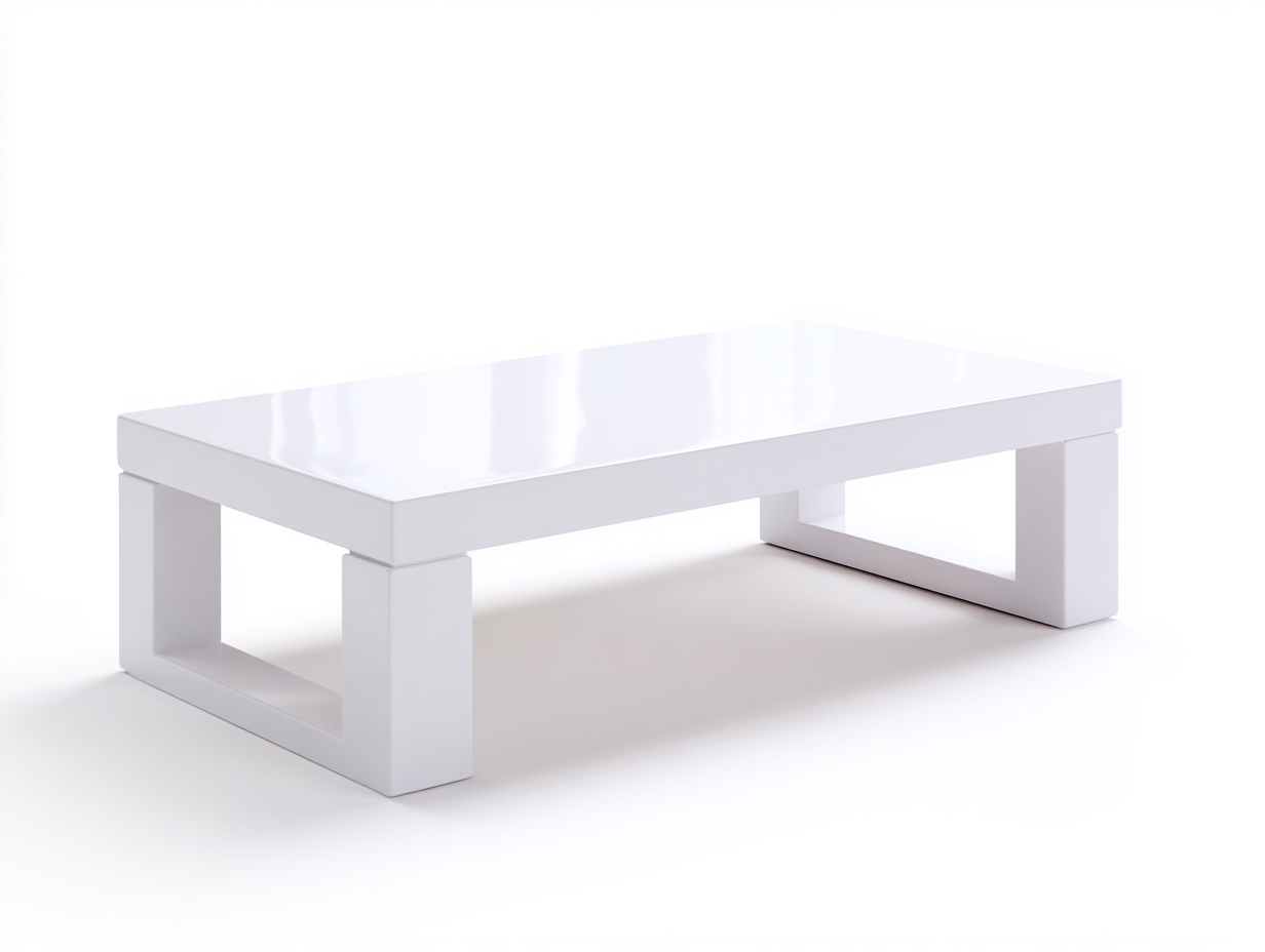 Table basse bois-120x60x40 cm-blanc-salon-style moderne