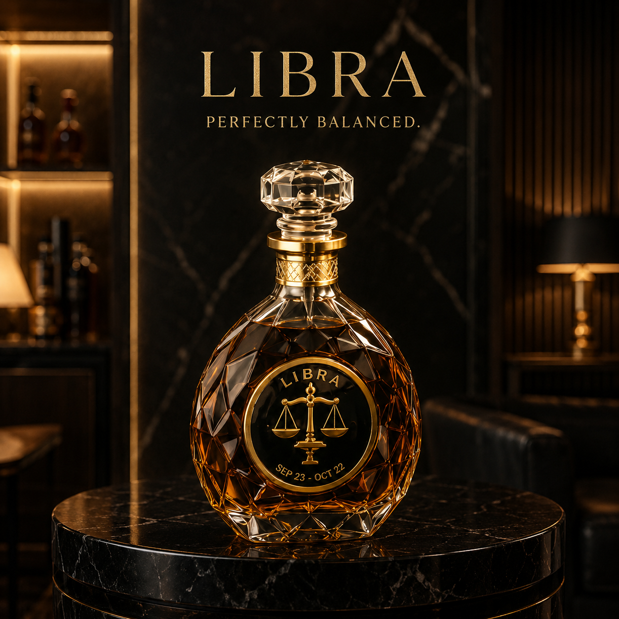 Libra-Shaped Wine Bottle Libra-Shaped Wine Bottle main product image