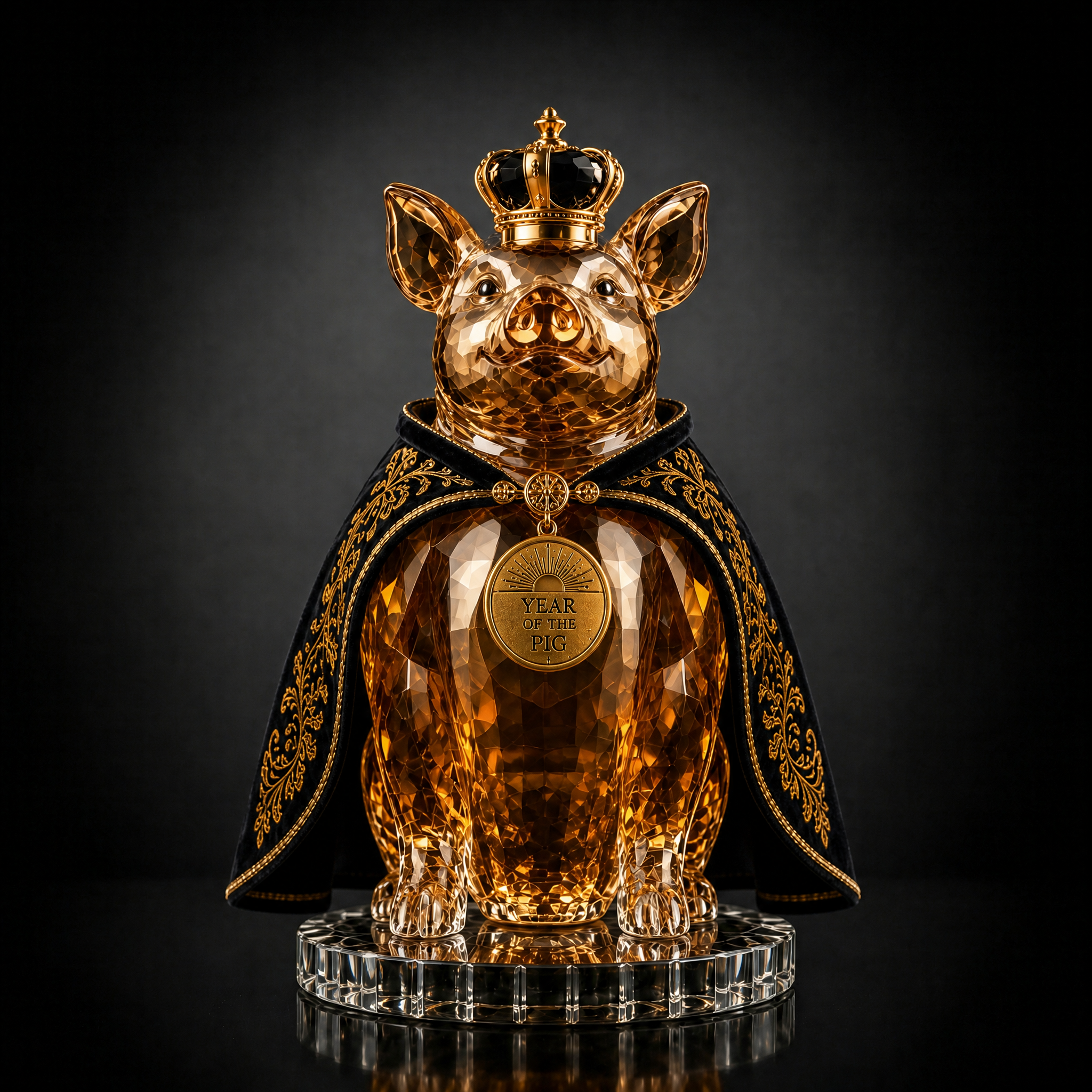 The Generous Benefactor™ — 🐖Year of the Pig Royal Collectible Whiskey Decanter