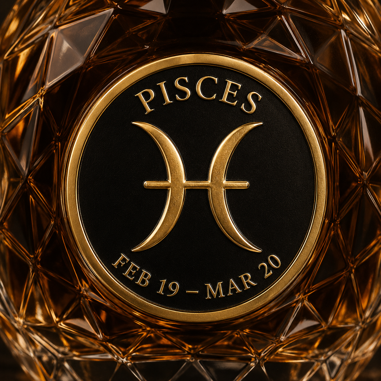 Pisces Pisces-Shaped Wine Bottle detail view
