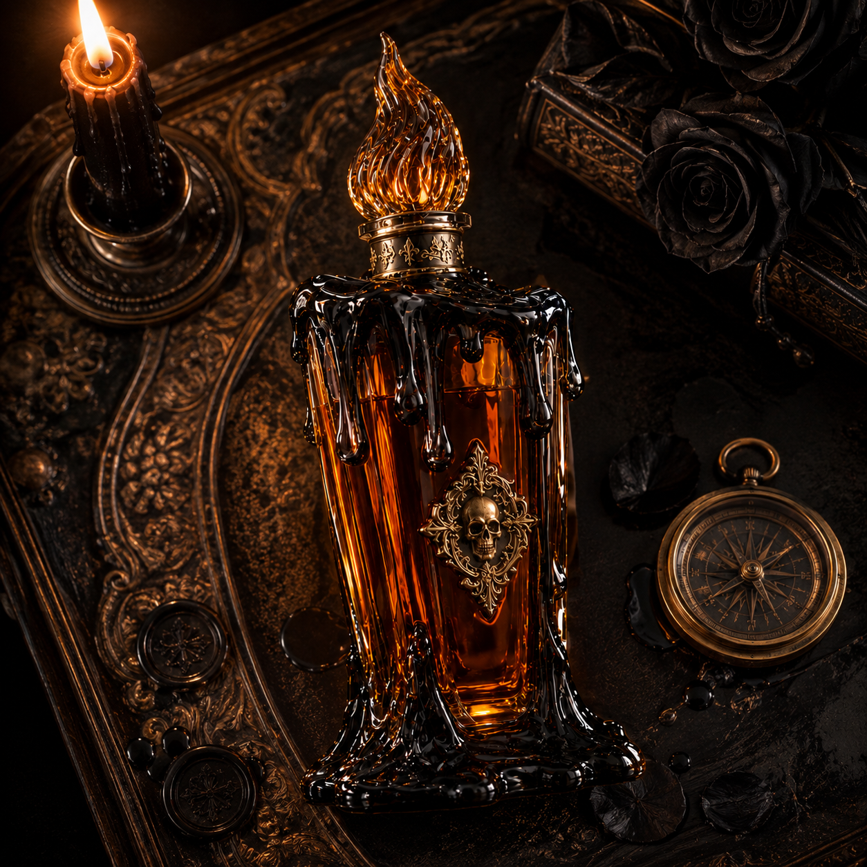 Halloween Series – Candle Wine Bottle Halloween Series – Candle Wine Bottle product view