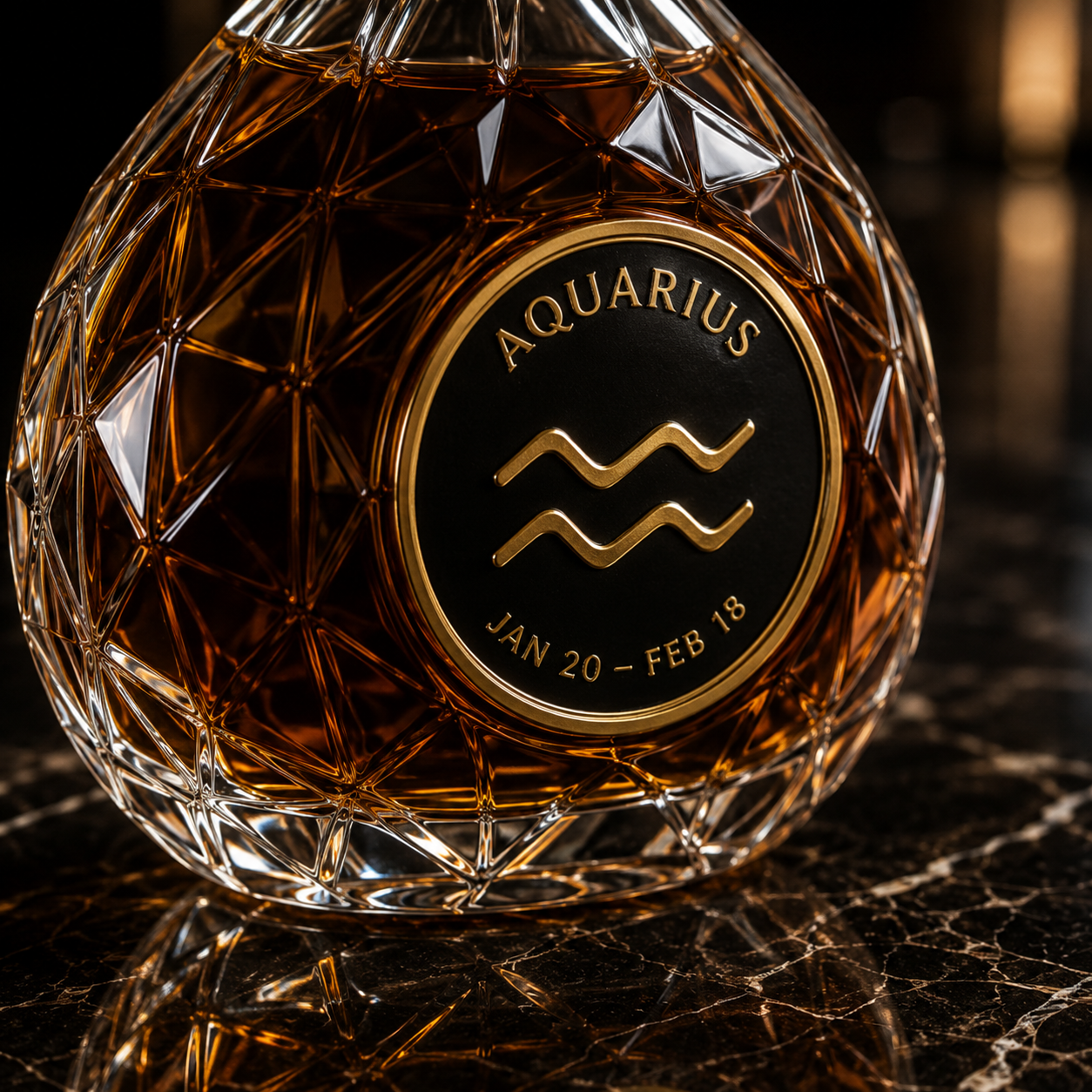 Aquarius Aquarius-Shaped Wine Bottle product view