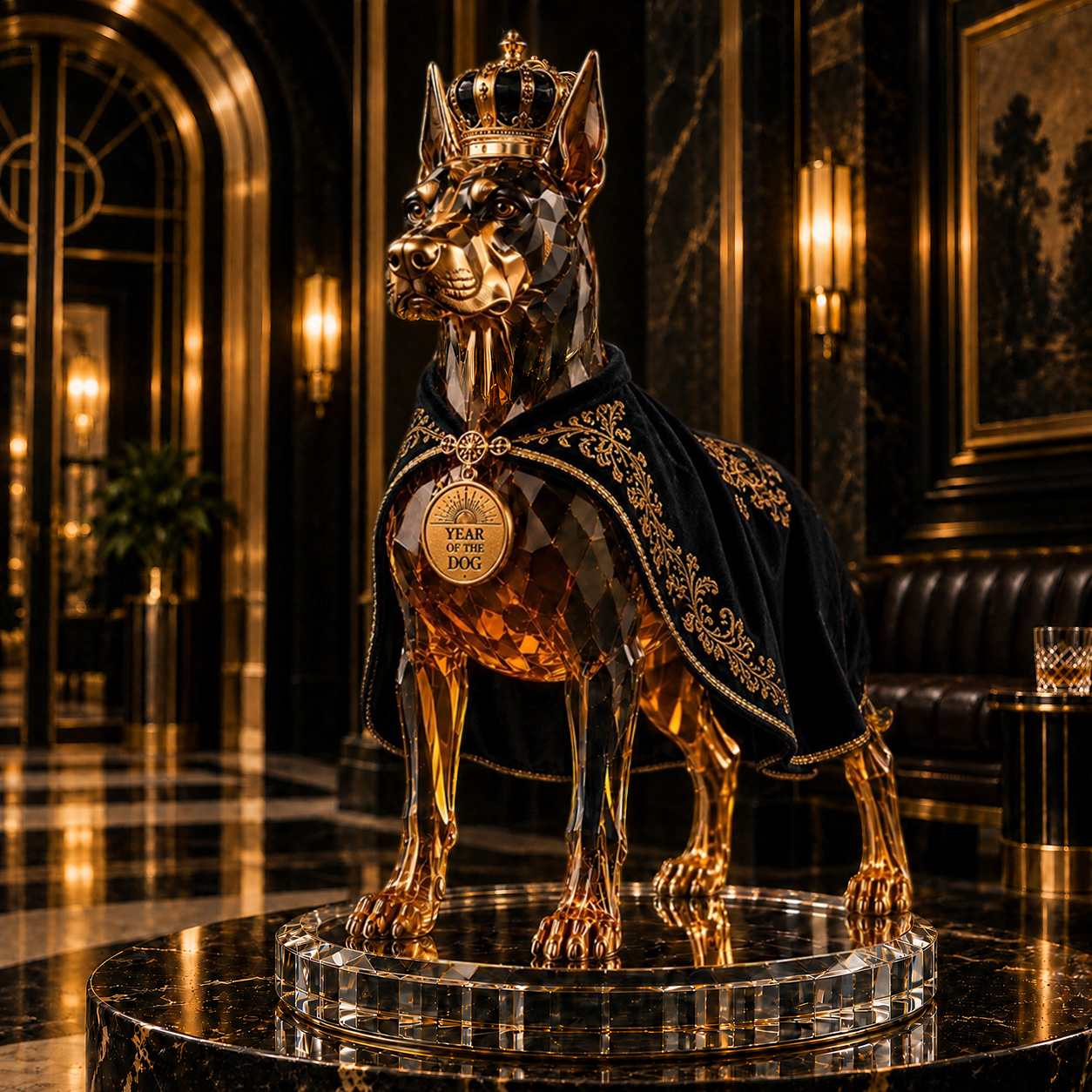 The Loyal Guardian™ — 🐕Year of the Dog Royal Collectible Whiskey Decanter 