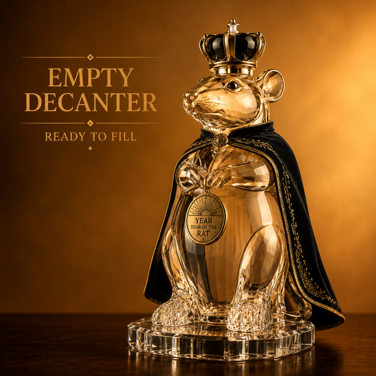 The Sovereign Strategist™ — Year of the Rat Royal Decanter