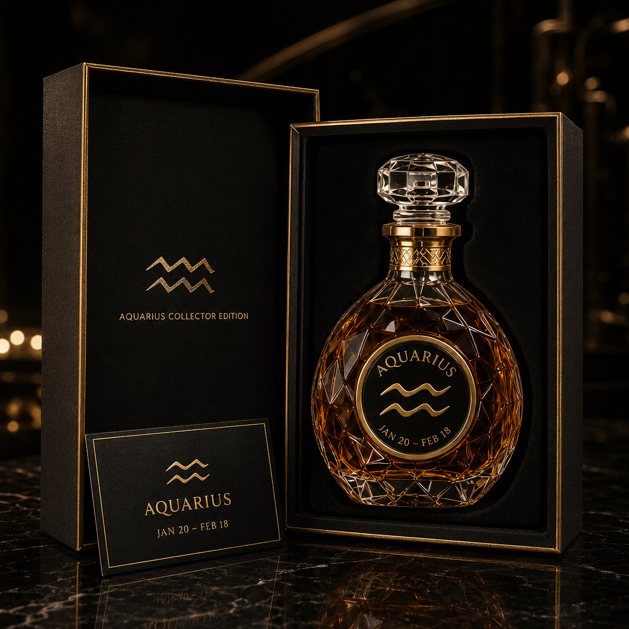 Aquarius Aquarius-Shaped Wine Bottle product view