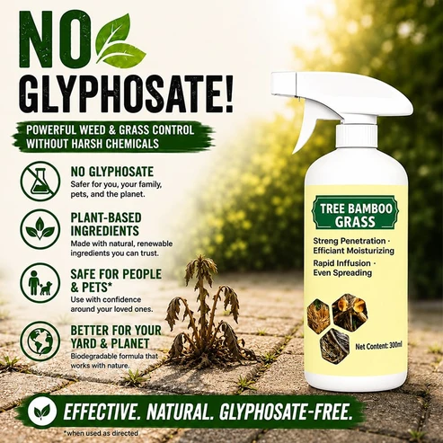 Effective natural glyphosate-free weed control