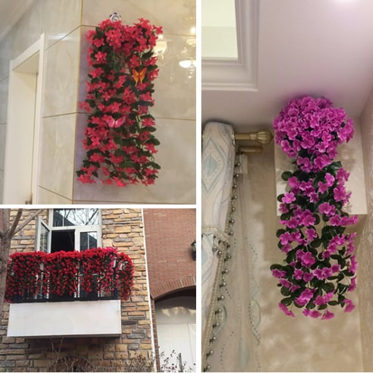 🔥Last Day 70% OFF - 🌺🌷Vivid Artificial Hanging Orchid Bunch